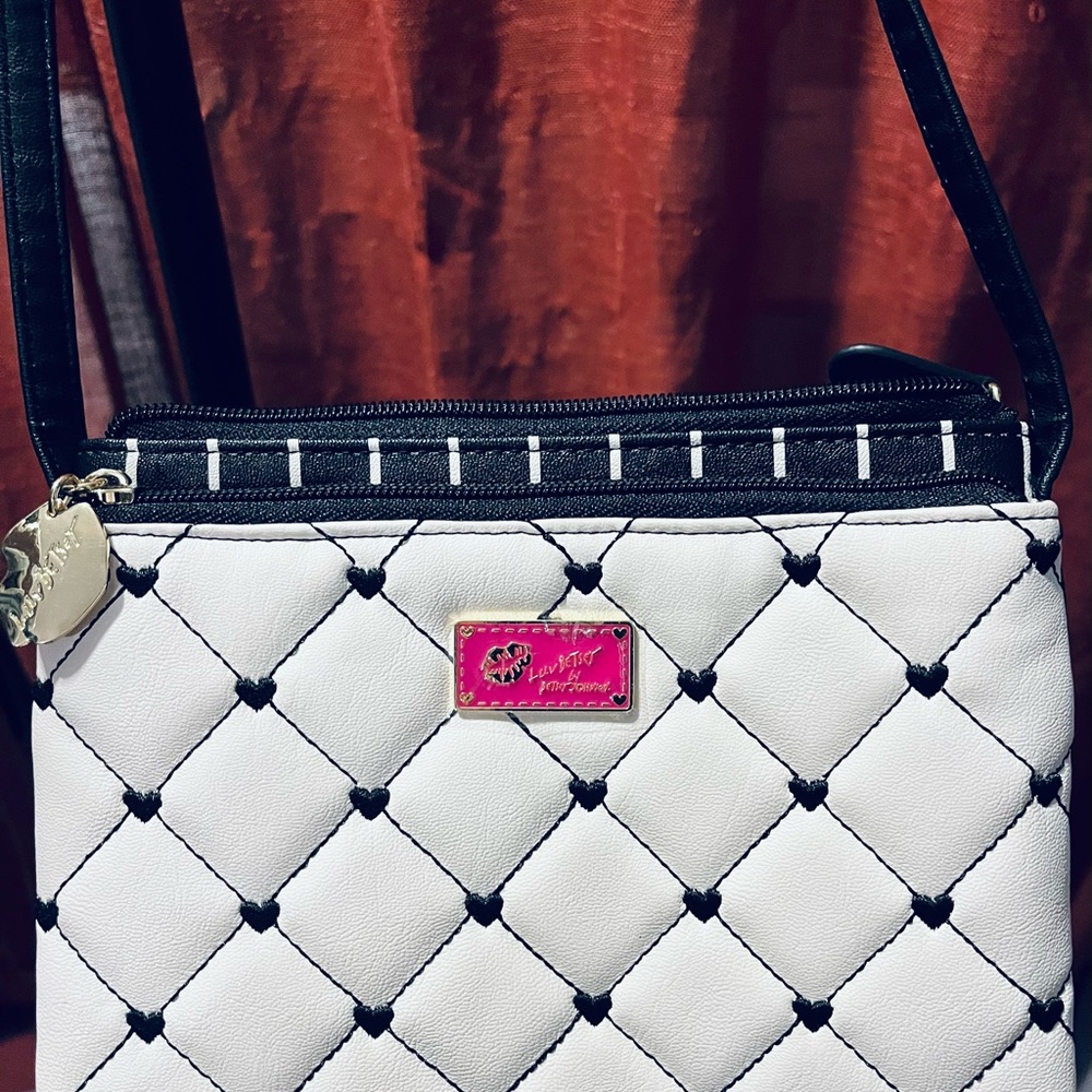 Vintage Luv by Betsey Cross Shoulder Purse